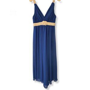 Bari Jay Vintage Formal Gown/Dress in Cobalt Blue – Size 12
